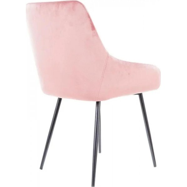 Albi matstol - Rosa sammet