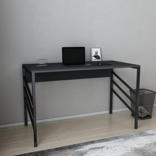 Josephine skrivbord 120 x 60 cm - Svart/antracit Josephine skrivbord 120 x 60 cm - Svart/antracit