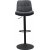 Tabouret de bar Kennedy - Gris fonc