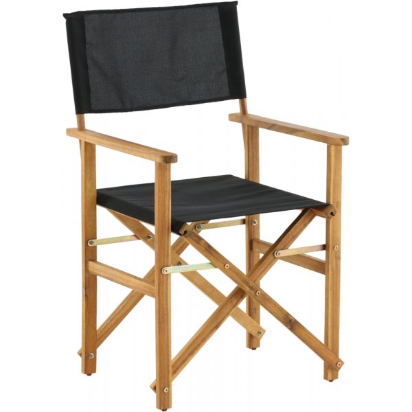 Chaise de salle  manger Marion - Noir/Naturel