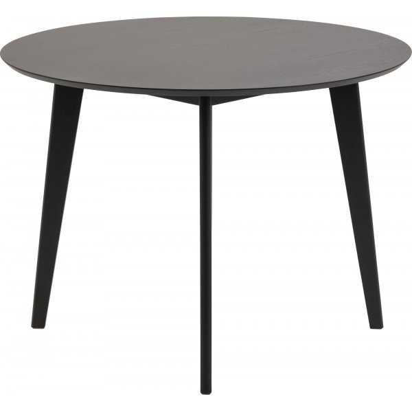 Table à manger Roxby Ø105 cm - Noir Table à manger Roxby Ø105 cm - Noir
