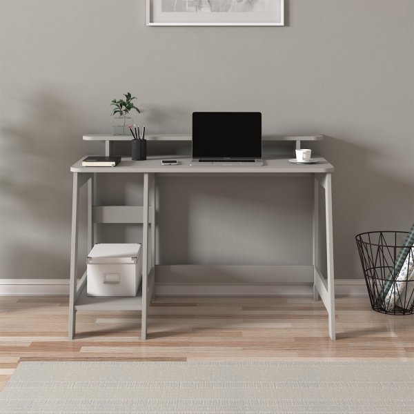 Country skrivbord 120 x 60 cm - Grå Country skrivbord 120 x 60 cm - Grå