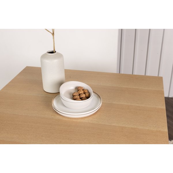 Table à manger Leo 100 x 100 cm - Naturel Table à manger Leo 100 x 100 cm - Naturel