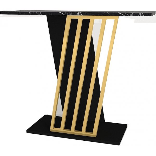 Gravity avlastningsbord - Svart/guld