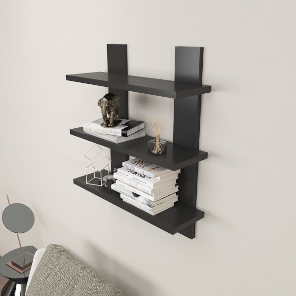 Apok vgghylla Antracit