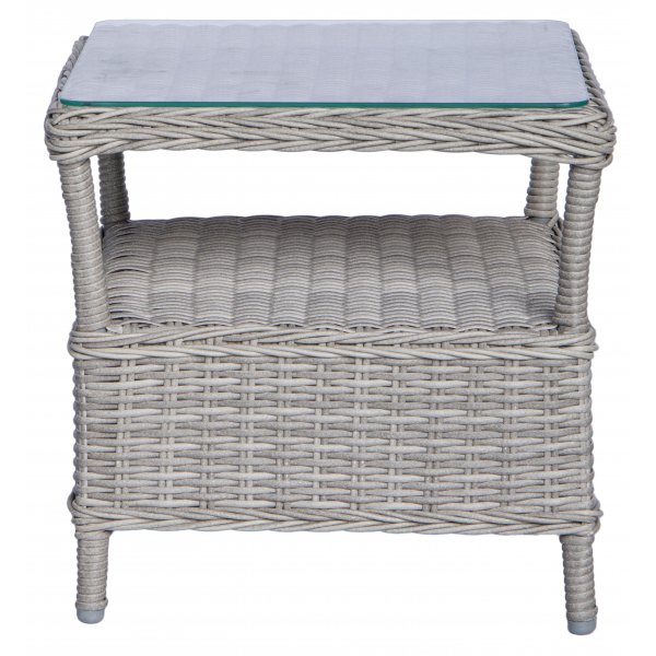 Sidobord 48x48x45 cm gr konstrotting - Tor