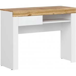Table console Holten 106,2 x 40 cm - Blanc/chne