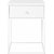 Tables d\\\'appoint blanches 40 x 40 cm - Blanc