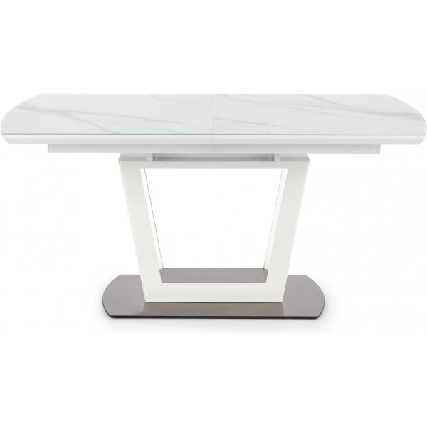 Table  manger Risk 160-200 cm - Marbre blanc