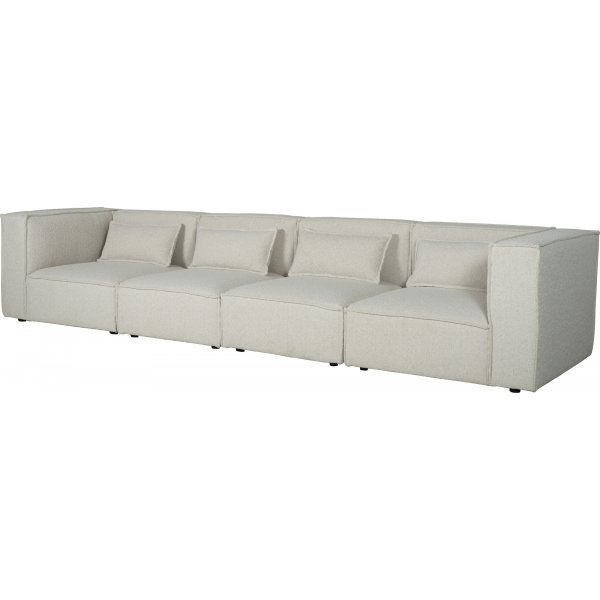 Nees modulsoffa i bouclé - 4-sits soffa i bouclè Nees modulsoffa i bouclé - 4-sits soffa i bouclè