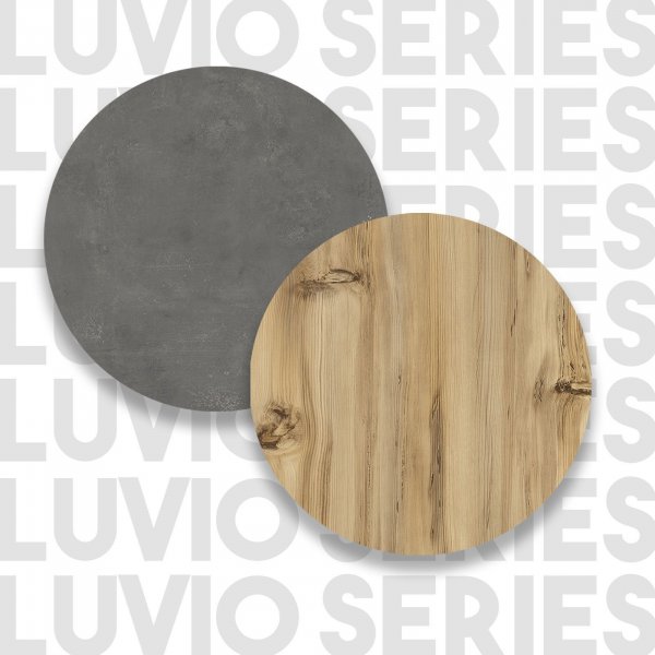 Luvio TV-b�nk 4 - Silver/vit