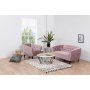 Felicia 2-sits soffa - Rosa (Sammet)