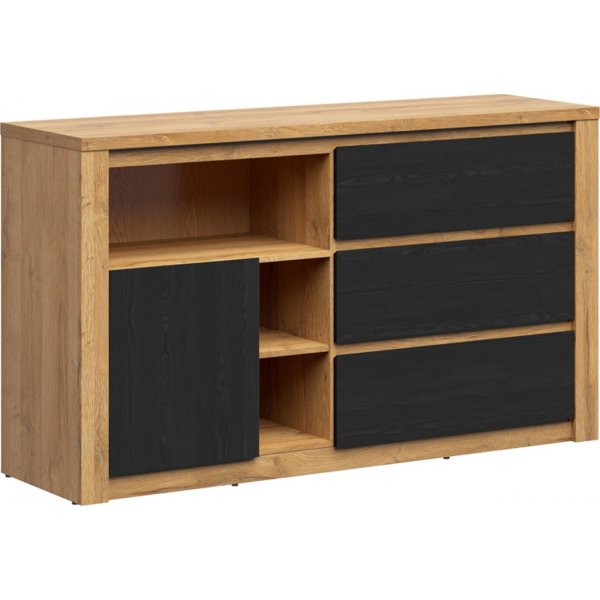Walton byr 145,5 cm - Ek/svart