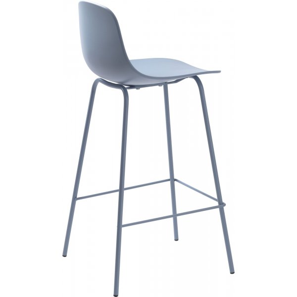 Tabouret de bar Sheba bleu tourterelle SH 67,5 cm Tabouret de bar Sheba bleu tourterelle SH 67,5 cm