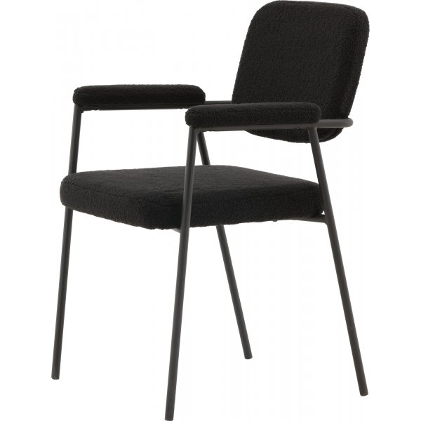 Chaise de salle à manger hier - Boucle noire Chaise de salle à manger hier - Boucle noire