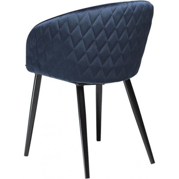 Dual karmstol - Midnatt bl