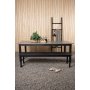 Albany matbord 224 x 100 cm - Svart/Gr