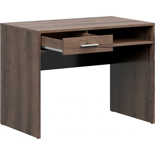 Bureau Nepo Plus 100 x 59 cm - Chêne foncé Bureau Nepo Plus 100 x 59 cm - Chêne foncé
