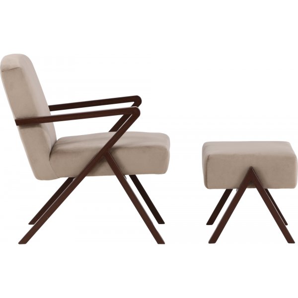 Greby fåtölj - Beige Greby fåtölj - Beige