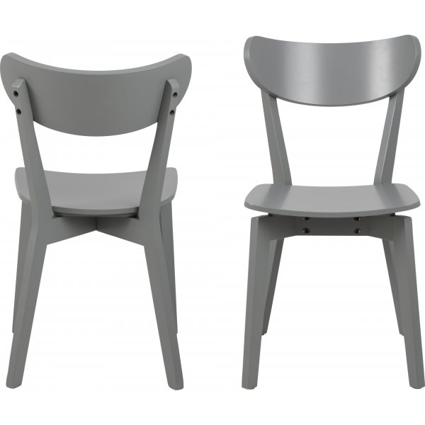 Chaise de salle  manger Roxby - Gris clair