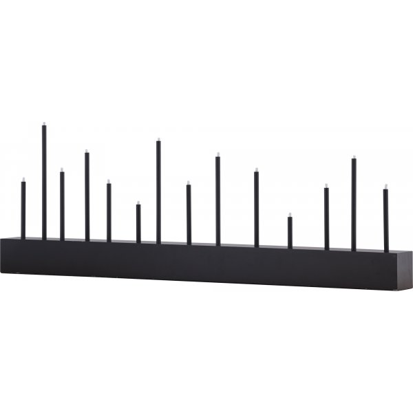 Kungsberget ljusstake - Svart Kungsberget ljusstake - Svart