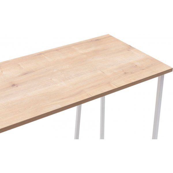 Lissa skrivbord 120 x 50 cm - Safir ek/vit