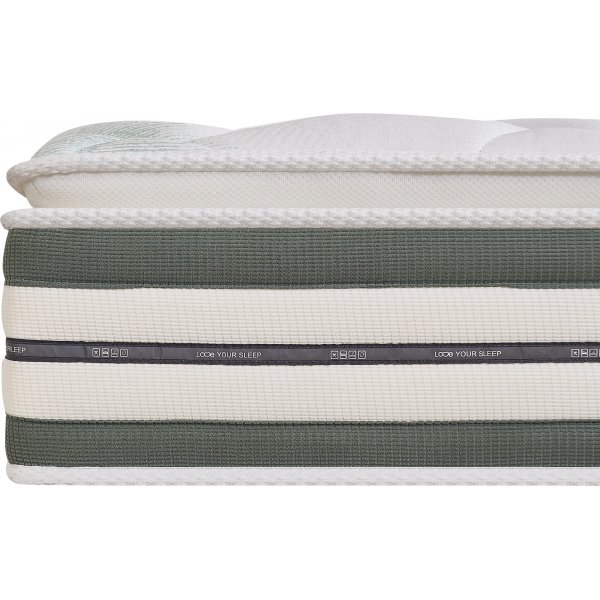 Matras met ingebouwde matrasbeschermer - Pocketsysteem 5-zone Matras met ingebouwde matrasbeschermer - Pocketsysteem 5-zone