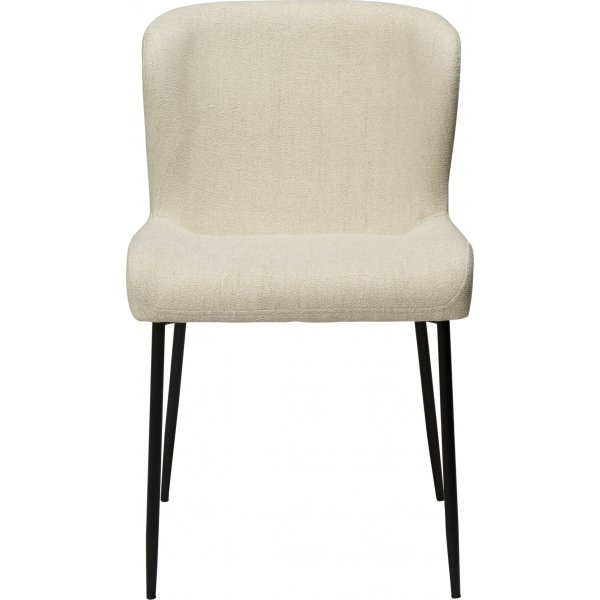 Chaise de salle à manger Glam en boucle beige Chaise de salle à manger Glam en boucle beige