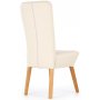 Moira matstol - Beige (Lder)