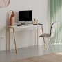 Luton skrivbord 120x60 cm - Vit/gr