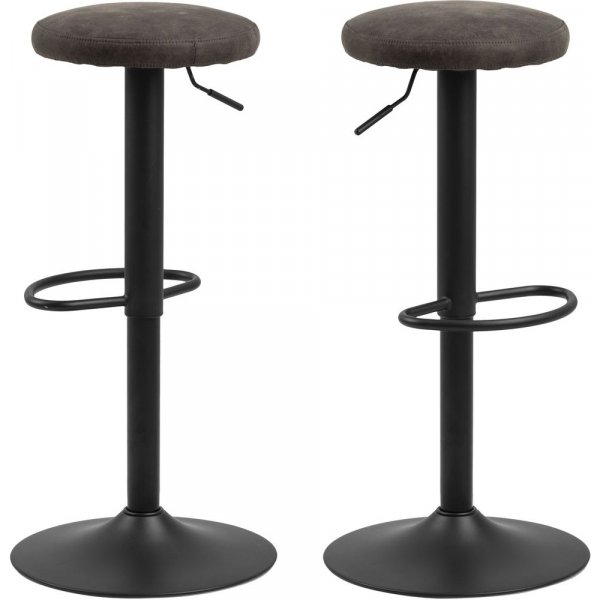 Finch barstol - Svart/antracit