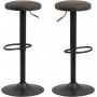 Finch barstol - Svart/antracit