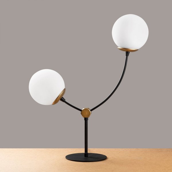 Lampe à poser Chromozom - Noir/blanc Lampe à poser Chromozom - Noir/blanc