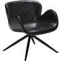 Gaia karmstol - Vintage svart