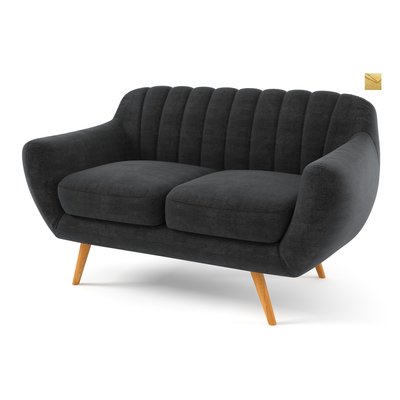Visby 2-sits soffa - Senapsgul
