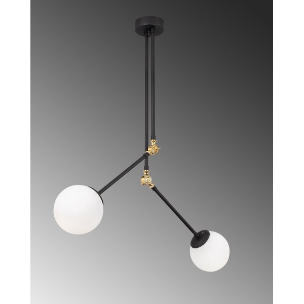 Plafonnier Cambaz 3453 - Noir/blanc