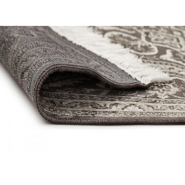 Viskosmatta Casablanca Kashan - Antracit