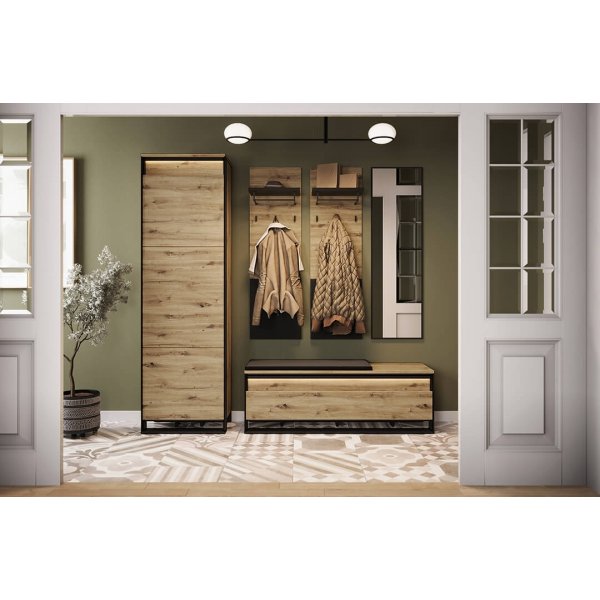 Quant kleerhanger - Artisan eiken/zwart