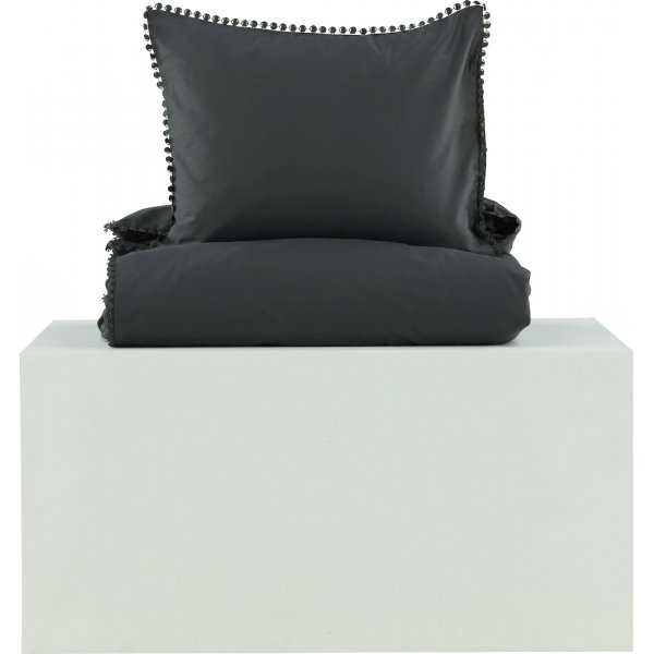 Parure de lit Morten 150x200 cm - Anthracite Parure de lit Morten 150x200 cm - Anthracite