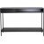 Table console Regal 120 x 34 cm - Placage frne laqu noir