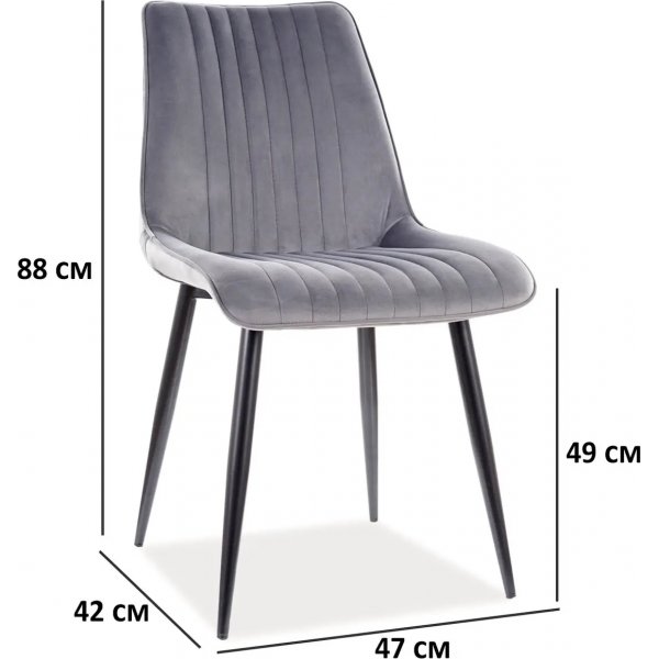 Chaise Kim - Gris Chaise Kim - Gris