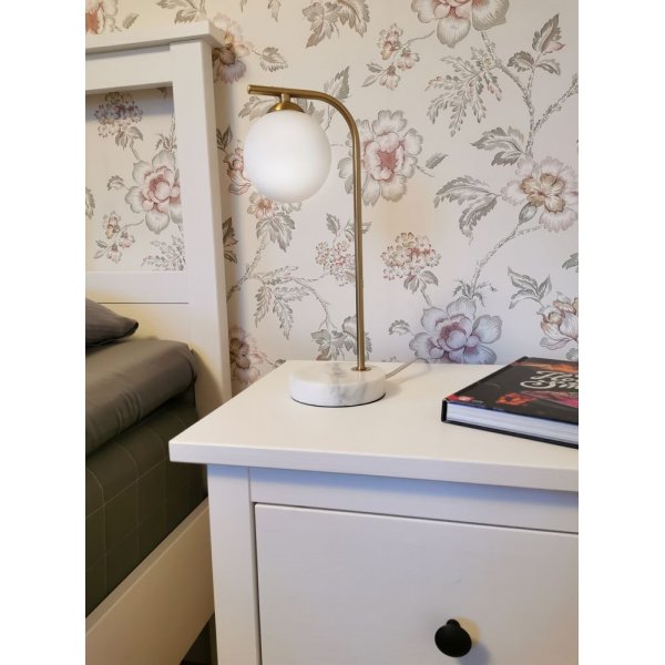 Lampe de table Orfeus / Laiton mat Lampe de table Orfeus / Laiton mat