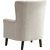 Fauteuil Linnea - Crme boucl