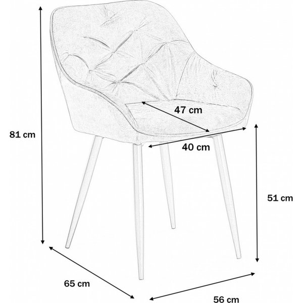 Cadeira matstol 418 - Gr�