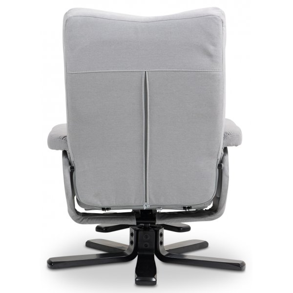 Ftlj med fotpall - Stllbar + Mbeltassar