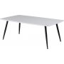 Paradis soffbord 120 x 70 cm - Vit/svart