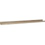 Varg tavellist 120 cm - Vitkalkad ek