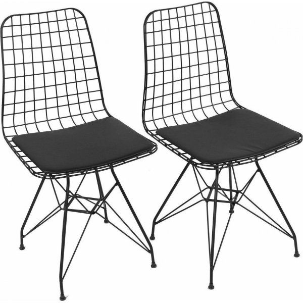 Minto stolset, 2 st - Svart Minto stolset, 2 st - Svart