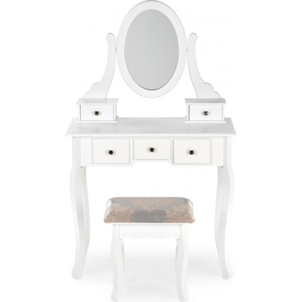 Sara witte kaptafel 130x80 cm Sara witte kaptafel 130x80 cm