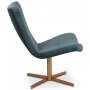Tulpan designftlj - Petrol (Sammet) / Mssing